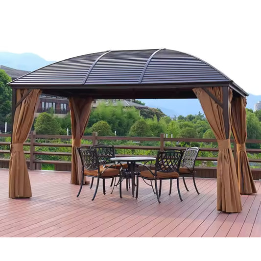 Verona Luxe Canopy Dining Gazebo