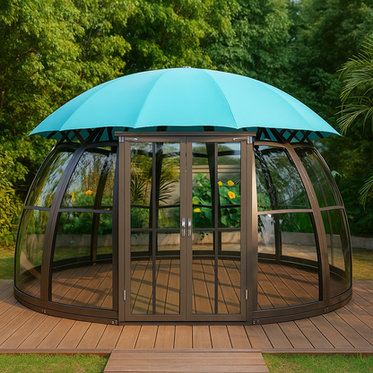 LuminaSky Panorama Dome Gazebo