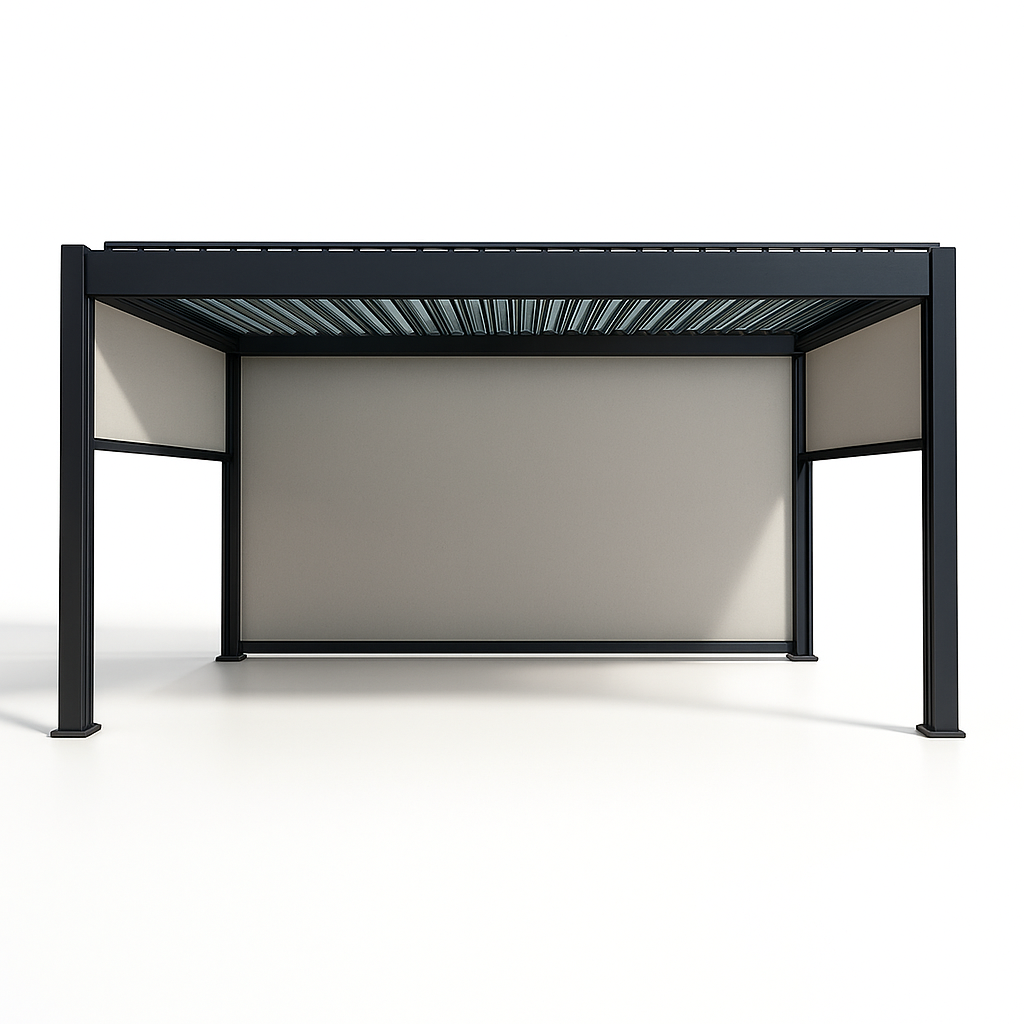 LumaShade Atria Screen Pergola
