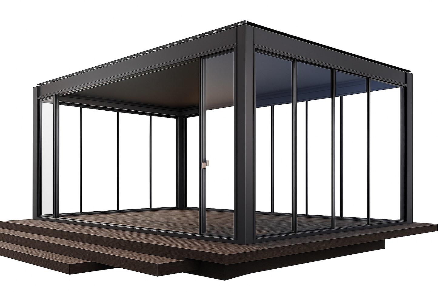 VetroHaus Panorama Glass Pavilion