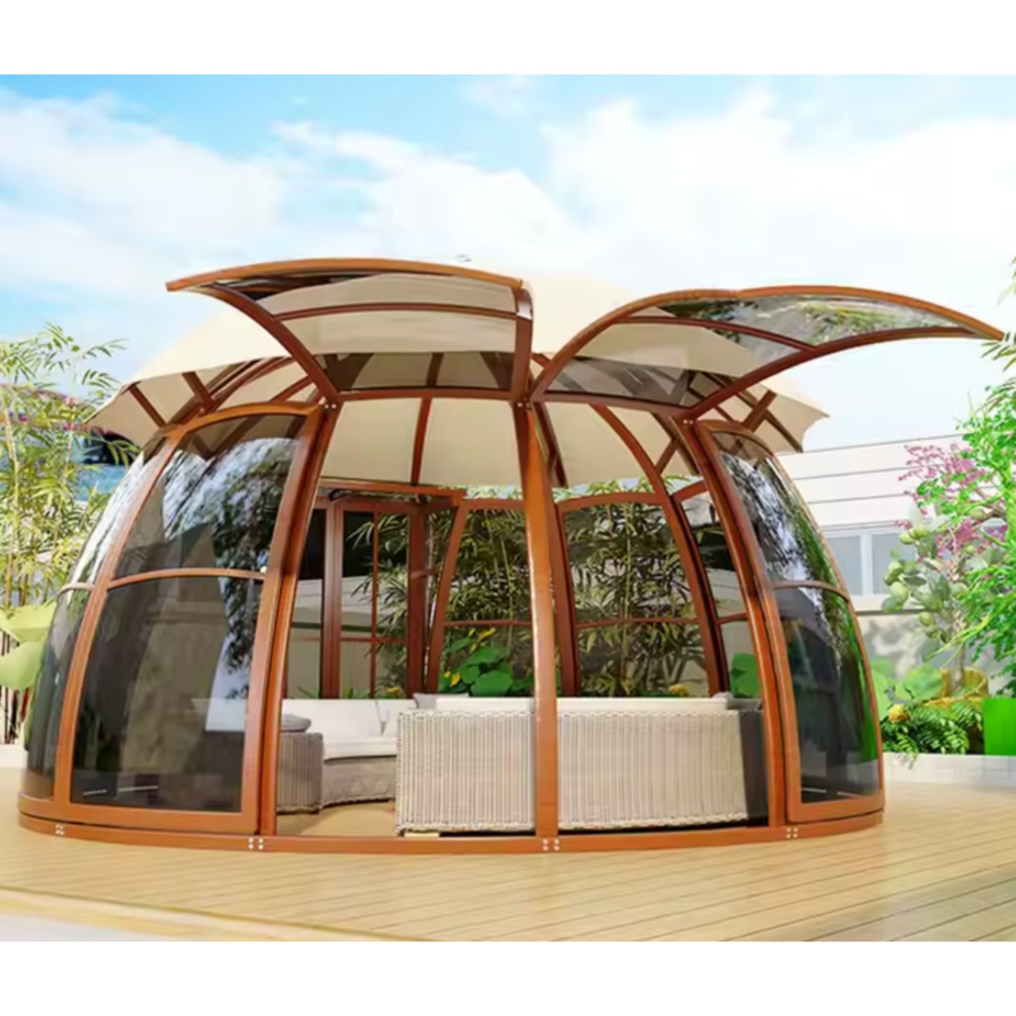 LuminaSky Panorama Dome Gazebo